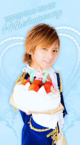 【wallpaper】SP_14th Anniversary_cake